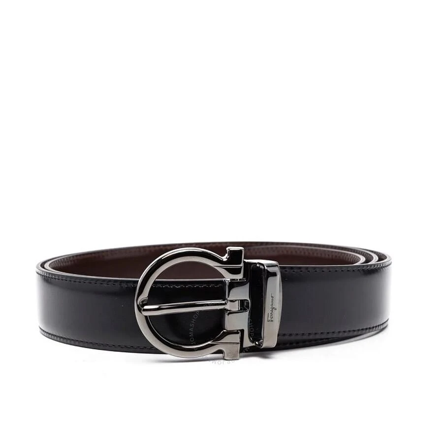 Salvatore Ferragamo Salvatore Ferragamo Reversible And Adjustable Gancini Leather Belt 1
