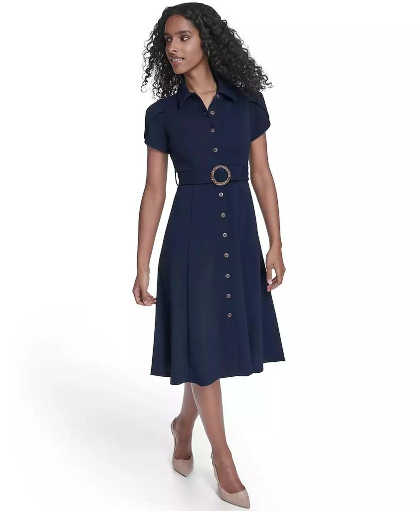 Women's Tulip-Sleeve Belted Shirtdress  On Sale Now with Up to 64% Off |  Discover Exclusive Deals & Savings at BeyondStyle  Authentic Calvin Klein  dress|women's fashion|dresses with Limited-Time Discounts, Free Shipping,