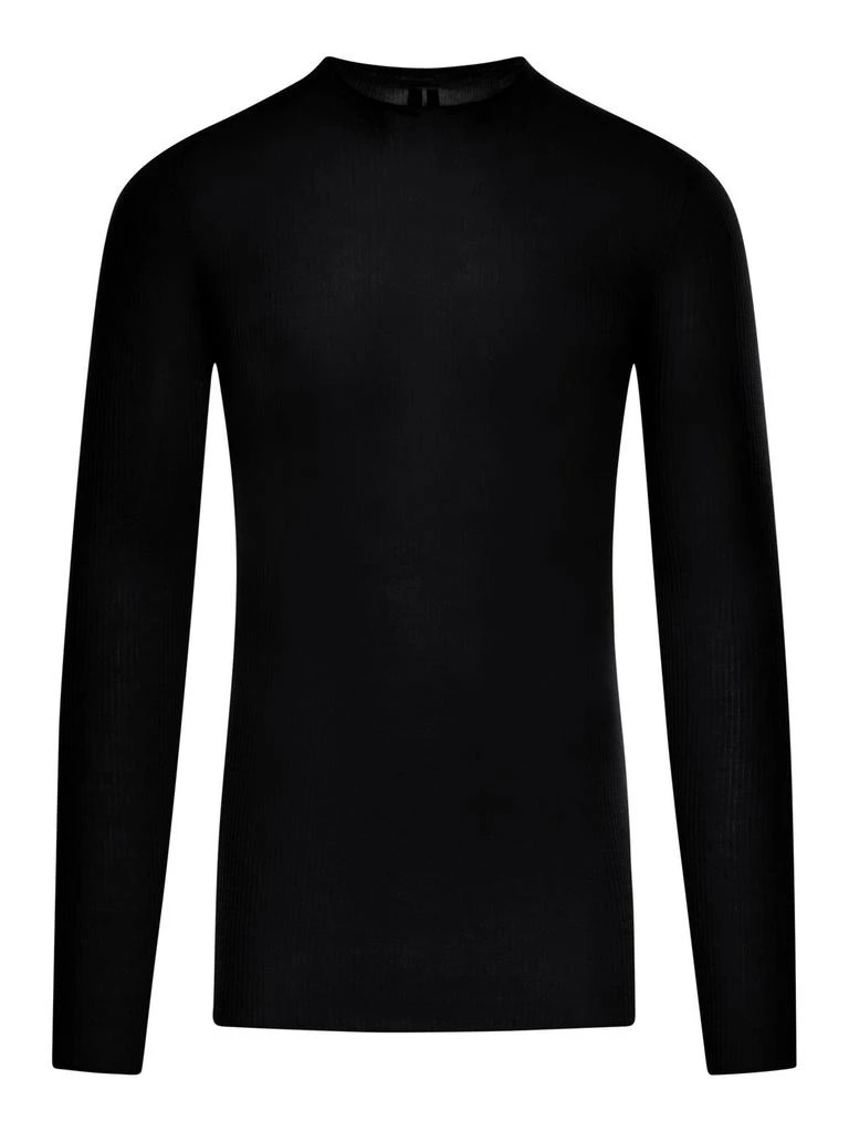 Rick Owens Rick Owens Long-Sleeved Crewneck T-Shirt 1