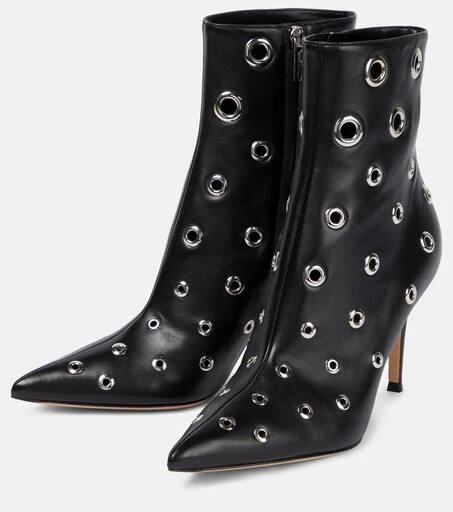Gianvito Rossi Lydia 85 leather ankle boots 5