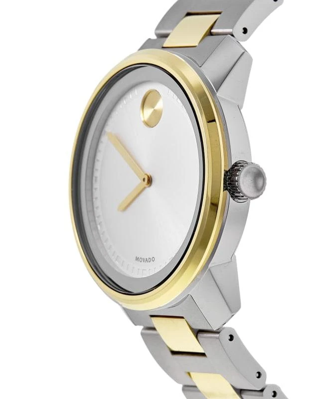 Movado Movado Bold Silver Dial Steel & Gold Men's Watch 3600431-PO 3