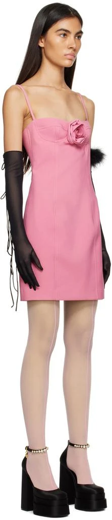 BLUMARINE Pink Rose Minidress 2