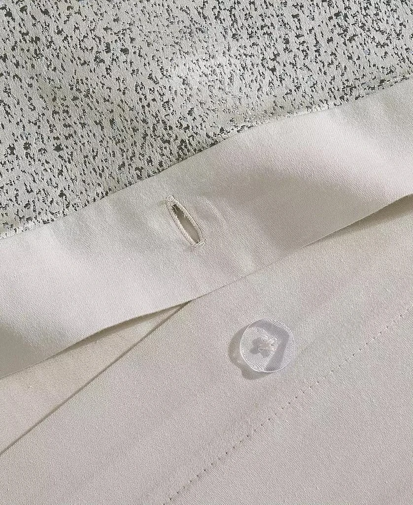 Vera Wang Speckled Satin Weave 3-Pc. Duvet Cover Set 8