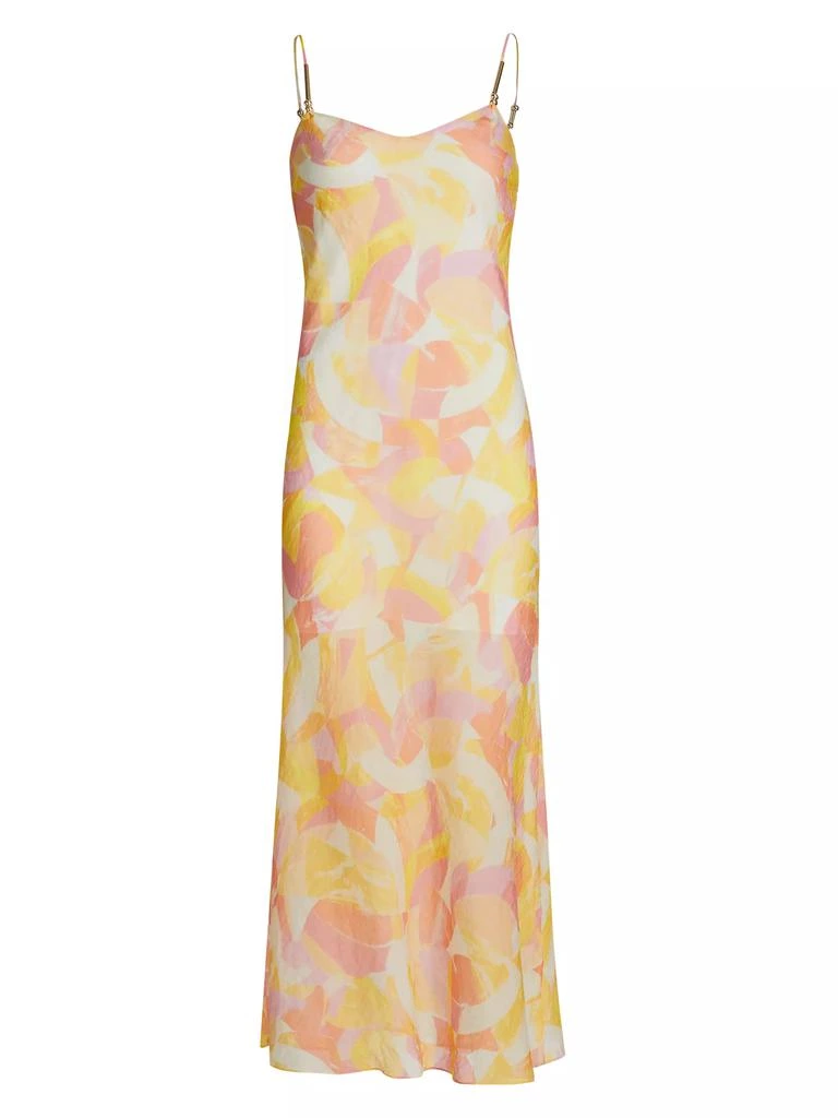 Generation Love Marcella Abstract Voilé Midi-Dress 1