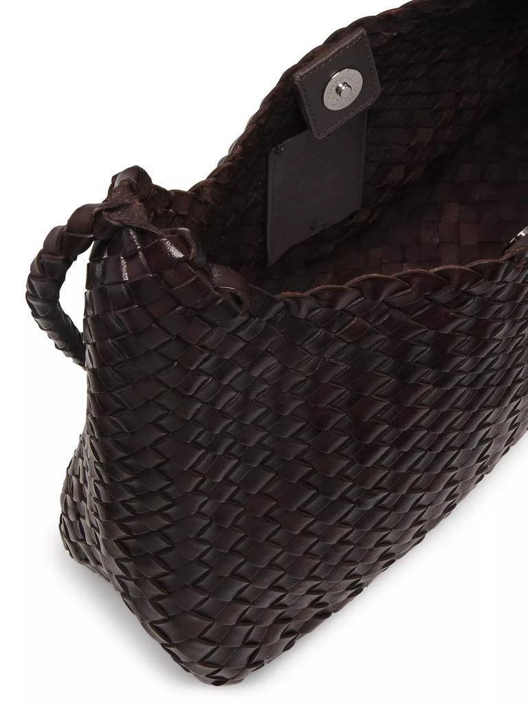 Dragon Diffusion Woven Leather Tote Bag 4