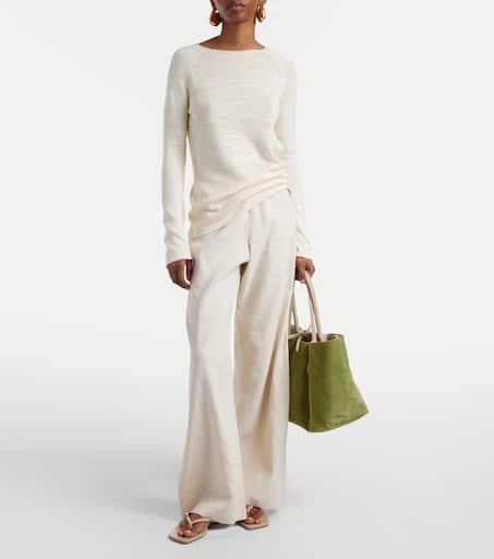 Gianvito Rossi Ribbon patent leather thong sandals 3