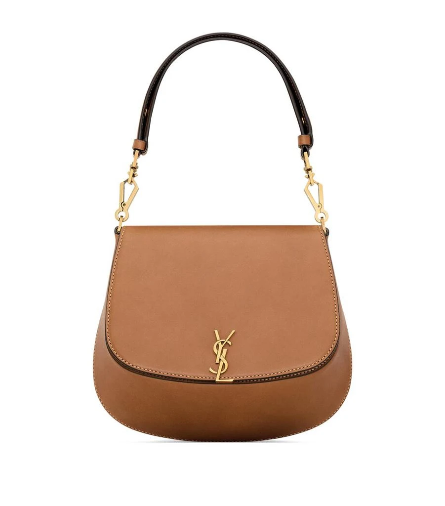 Yves Saint Laurent Leather Voltaire Top-Handle Bag 1