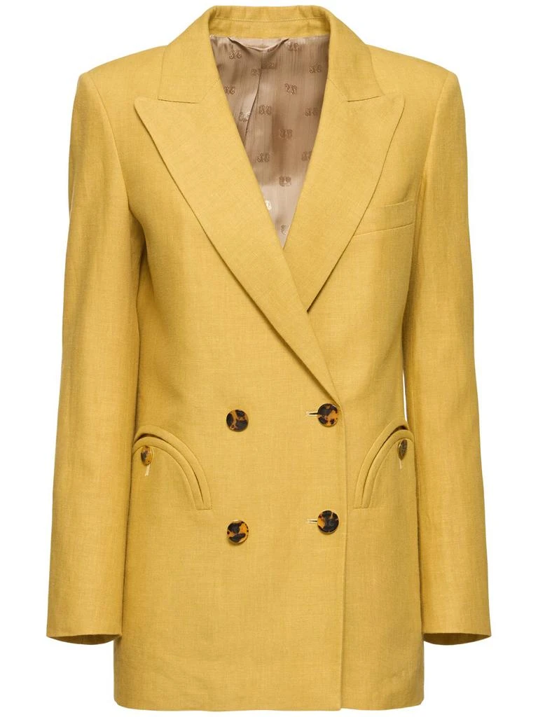 BLAZÉ MILANO Everyday Linen Long Blazer 1