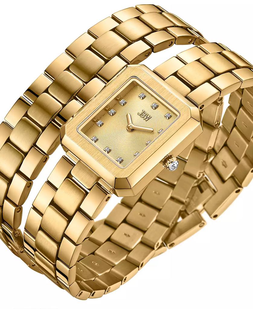 Jbw Women's Arc Swiss Quartz Stainless Steel Watch, 23mm