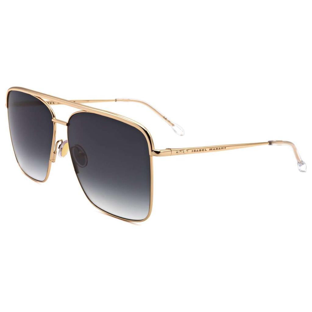 サングラス Isabel Marant IM0016S Round Sunglasses Gray Black Gold IM 0016/S sunglasses Rose Gold | SmartBuyGlasses US