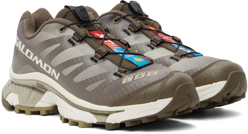 Salomon Khaki XT-4 OG Aurora Borealis Sneakers Men-US-9