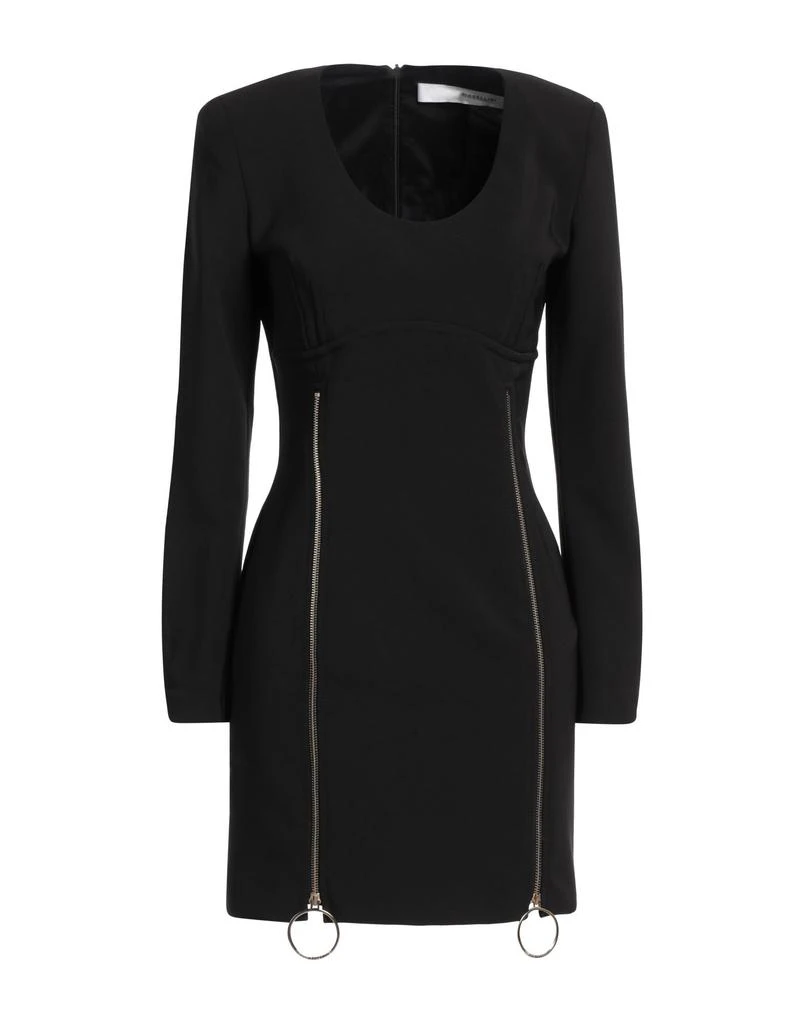 Simona Corsellini Woman Mini dress Black Size 8 Polyester, Elastane Simona Corsellini Woman Mini dress Black Size 8 Polyester, Elastane