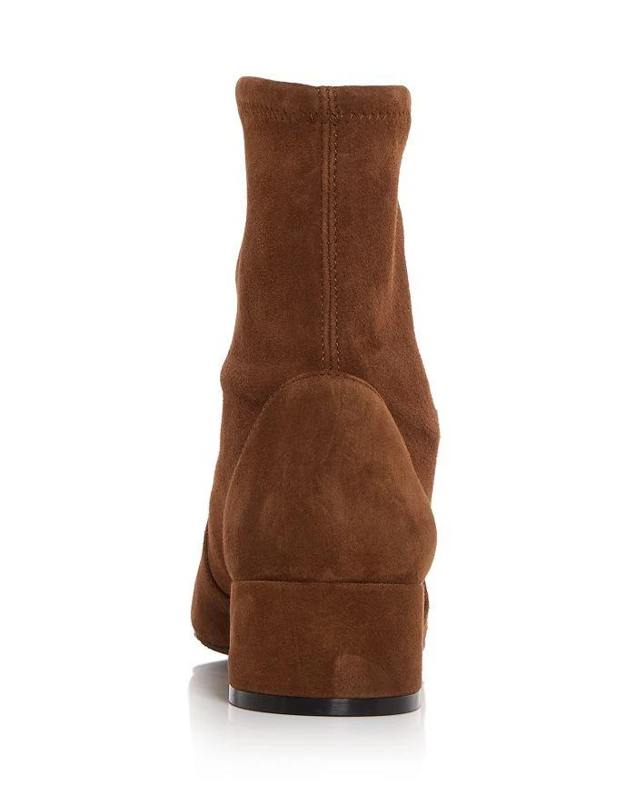 Stuart Weitzman Women's Maeve Block Heel Booties 4