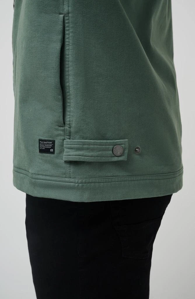 Travis Mathew Cloud Denim Fleece Collar Jacket 7