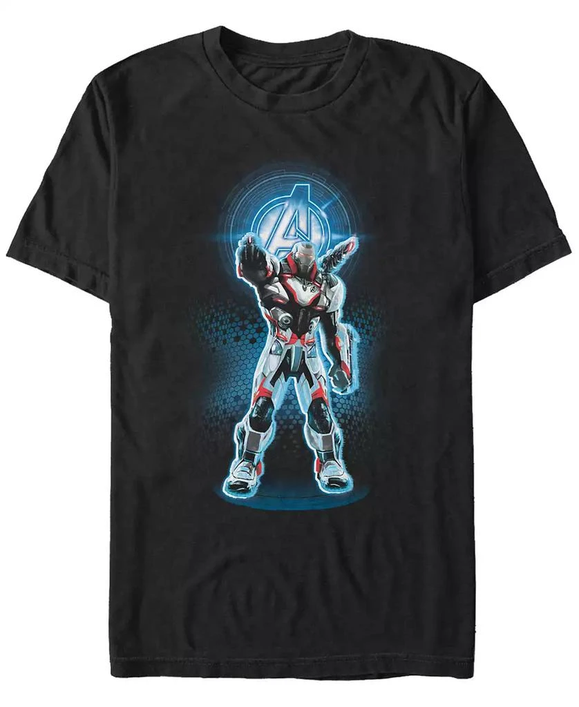 Marvel Marvel Men's Avengers Endgame War Machine Armor Suit, Short Sleeve T-shirt 1