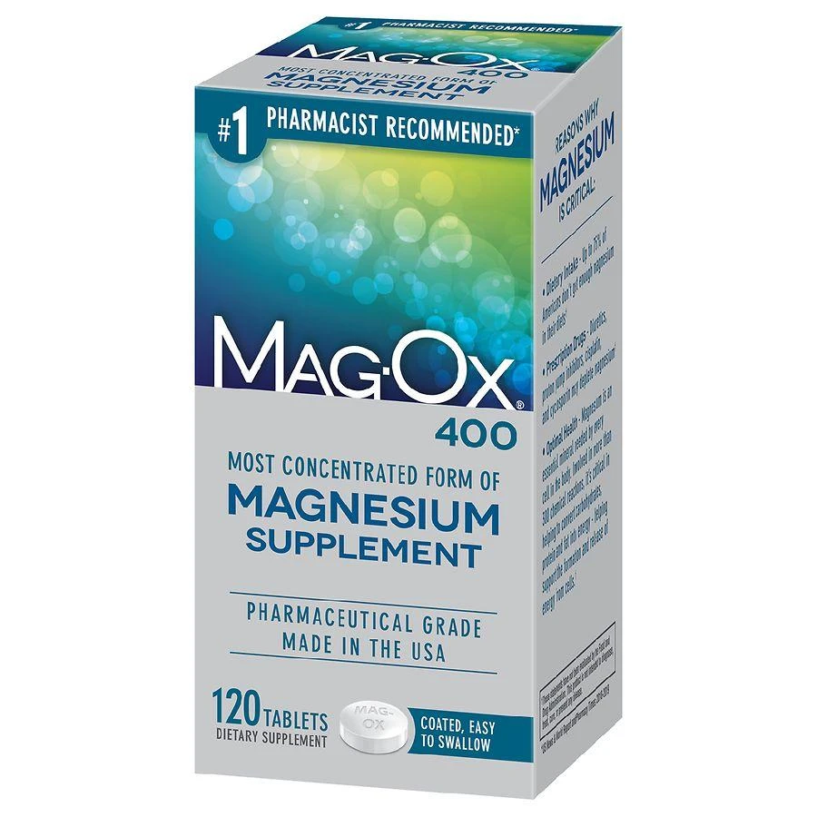 Mag-Ox 400 Magnesium Oxide Supplement Tablets 5