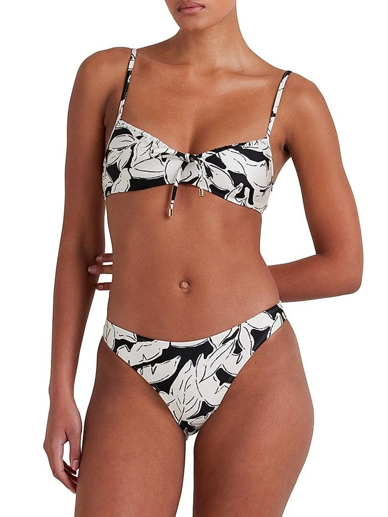 Peony Solstice Crop Bikini Top 3