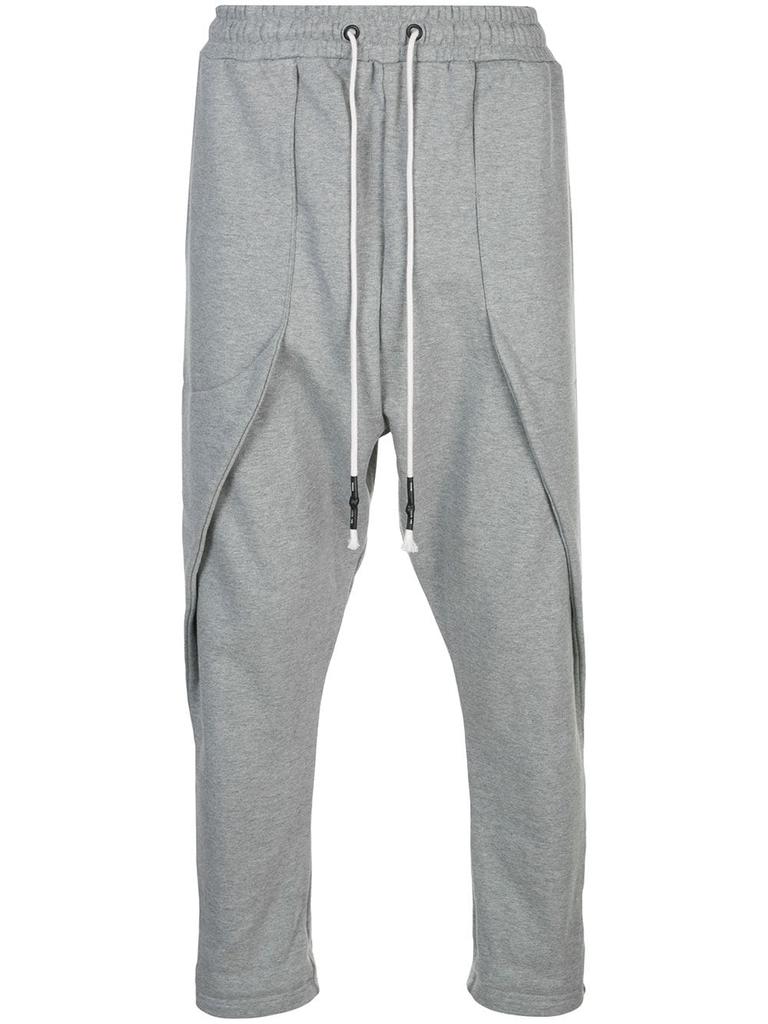 Mostly Heard Rarely Seen drop crotch track pants - men