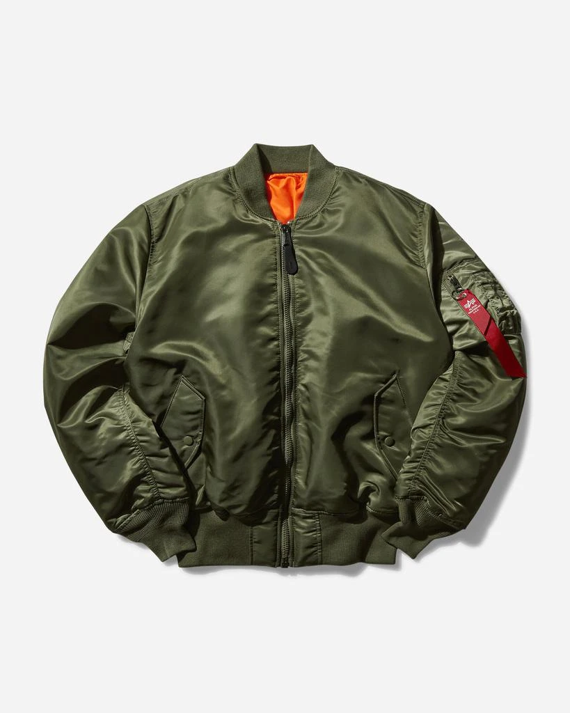 Alpha Industries Men's MA-1 Bomber Jacket Sage Green 1
