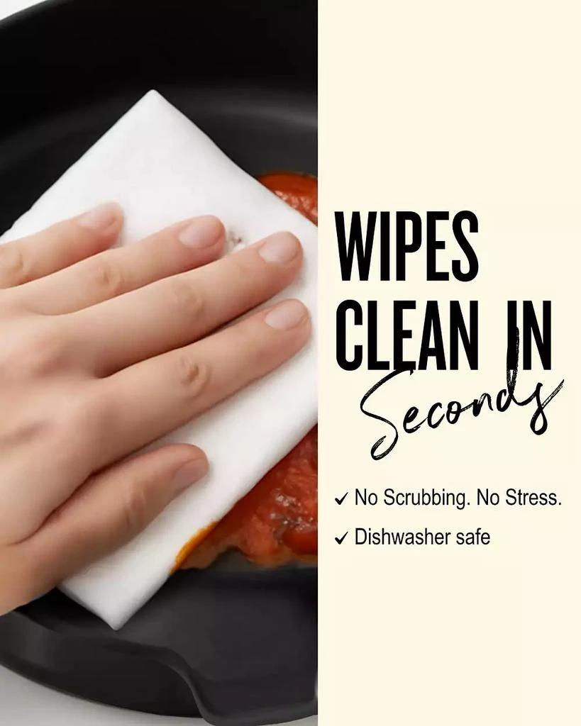 ALVA Neat Nested Nonstick Ceramic Cookware Set 5-Piece - Easy to Clean, Oven Safe and Made without PFAS, PFOA 
PTFE 5