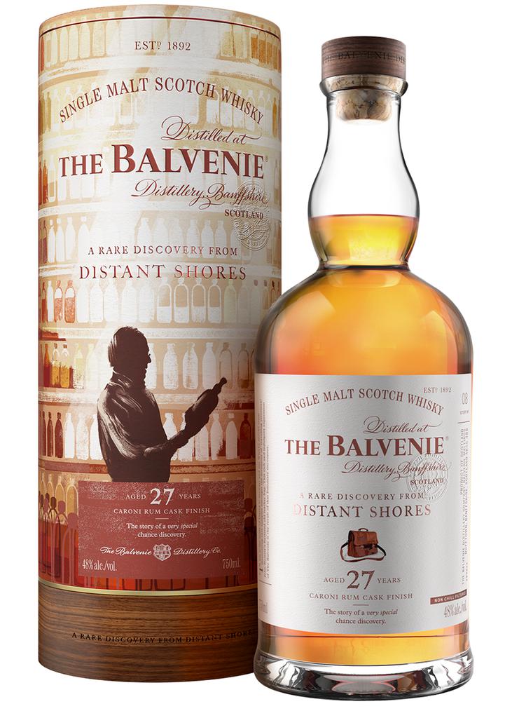 BALVENIE 27 Year Old A Rare Discovery From Distant Shores Caroni Cask Single Malt Scotch Whisky