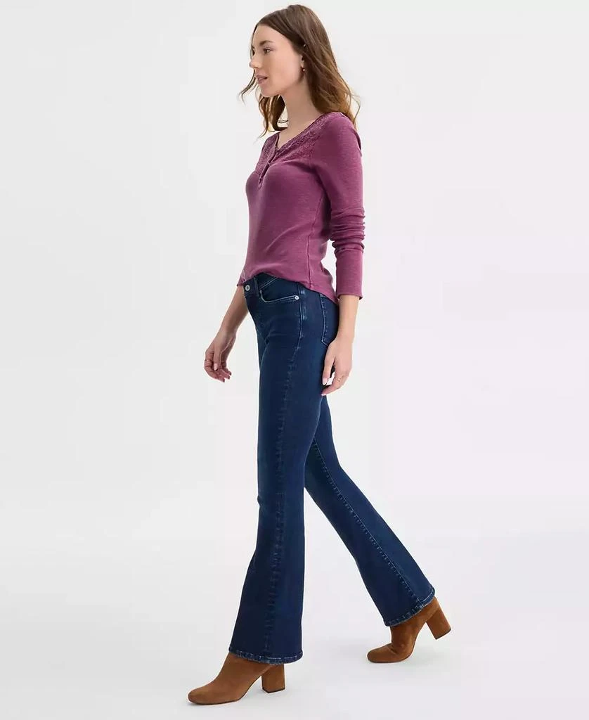 Lucky Brand Women
s Stevie High-Rise Flare Jeans 4