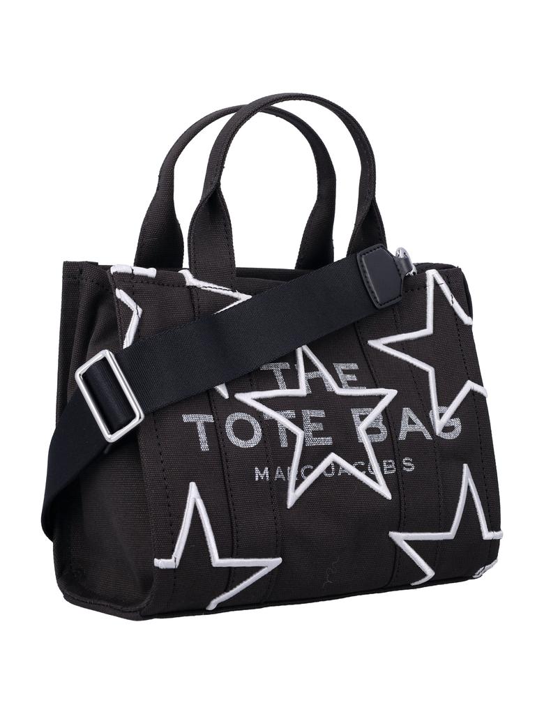 【Marc Jacobs】THE STAR CANVAS SMALL TOTE BAG Marc Jacobs - The Star Small Tote Bag canvas black - The Corner