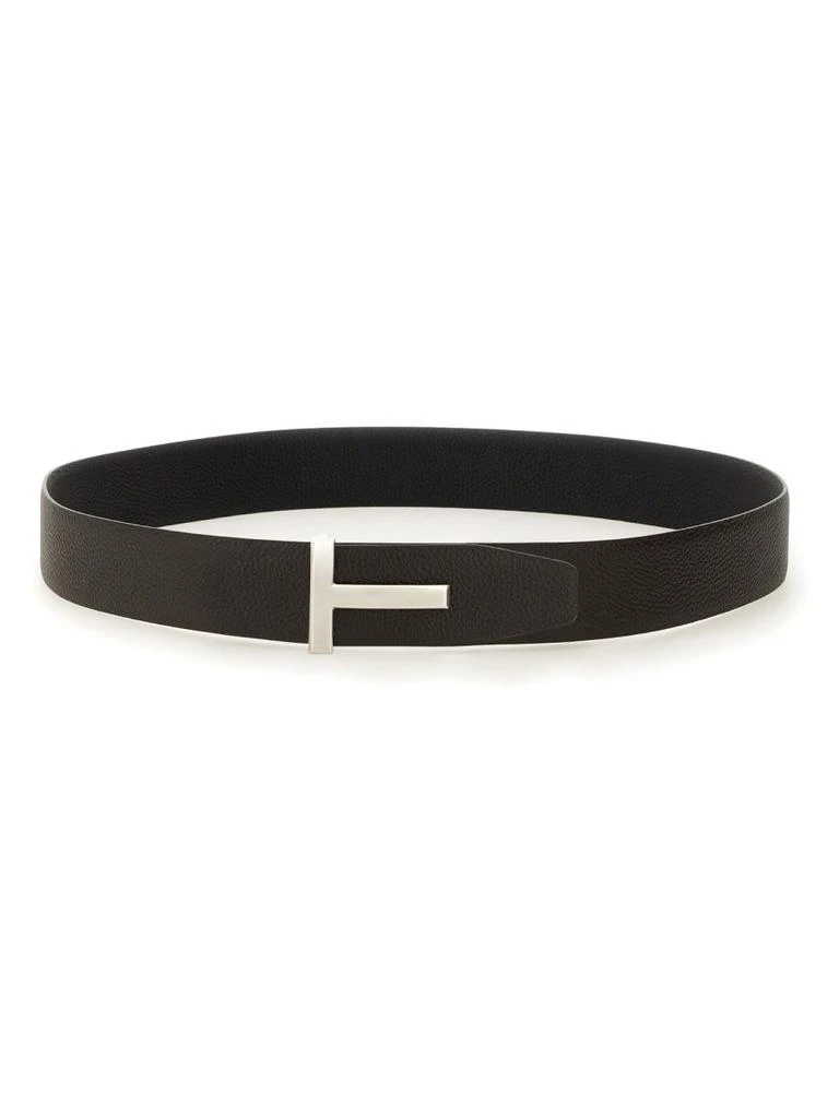 Tom Ford BROWN BLACK LEATHER BELTS 1