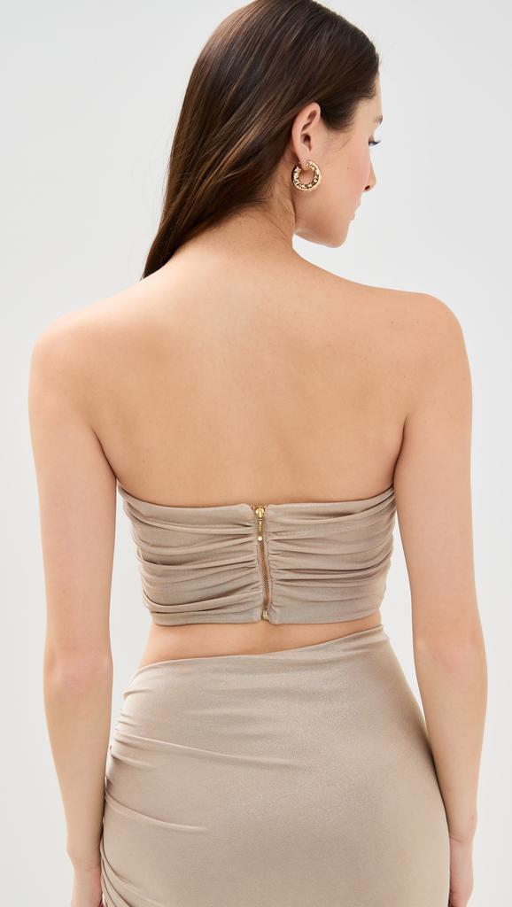 PatBO Dune Jersey Corset Top
