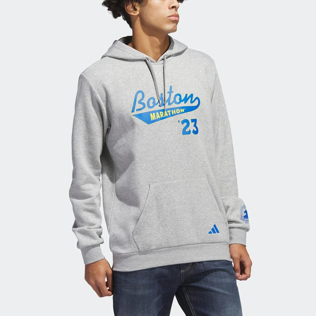 adidas Men's adidas Boston Marathon 2023 Classic Graphic Hoodie 1