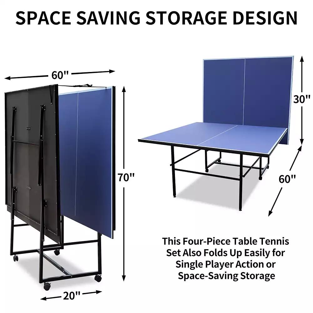 Streamdale Furniture Streamdale Pro Table Tennis Table Tournament Quality, Easy Storage