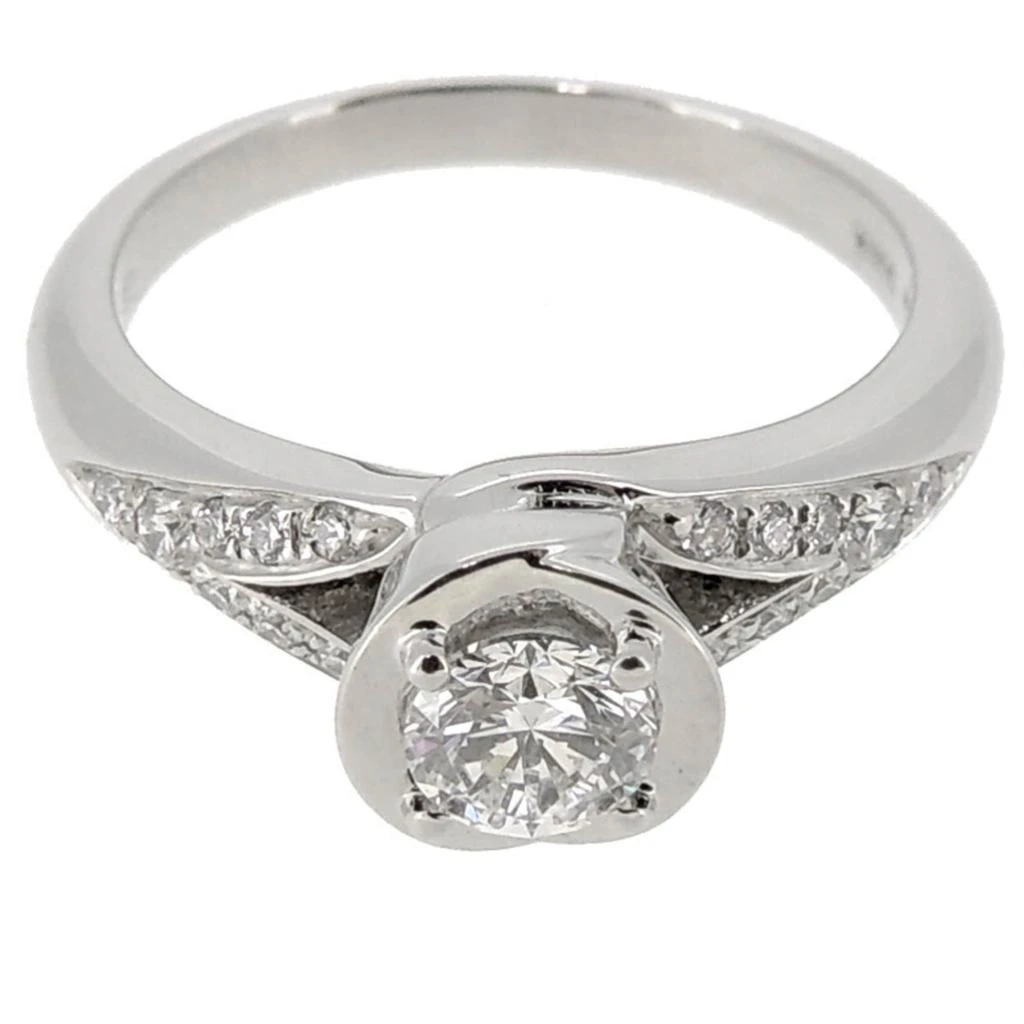 BVLGARI Platinum 950 Band Ring (Pre-Owned) 4