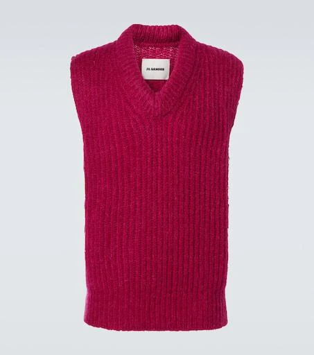 Jil Sander Mohair and wool sweater vest 1