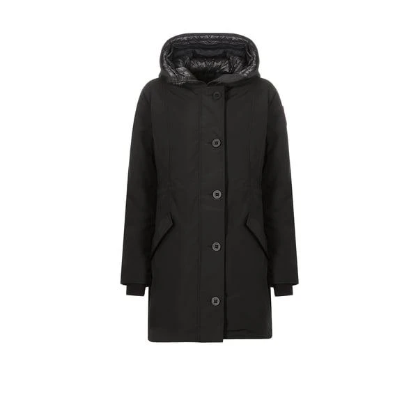 Canada Goose Rossclair hooded mid-length parka 1