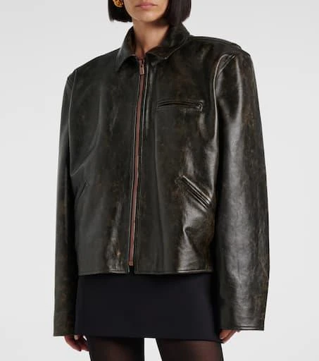 Magda Butrym Leather jacket 4