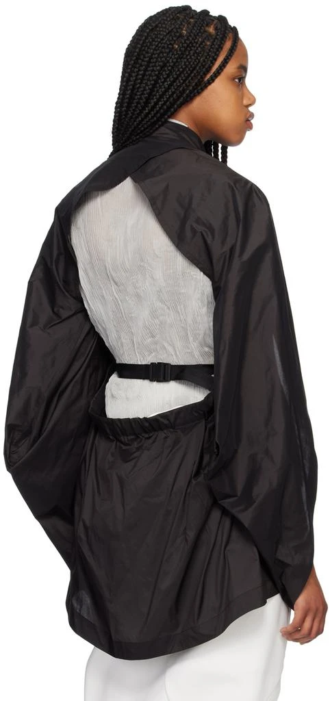 Issey Miyake Black Belted Shirt 3