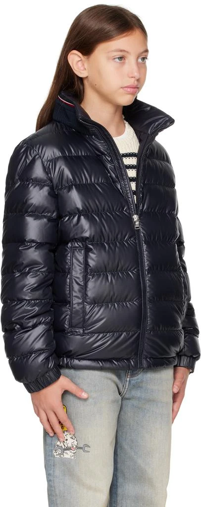 Moncler Big Kids Navy Brendann Hooded Down Jacket 2