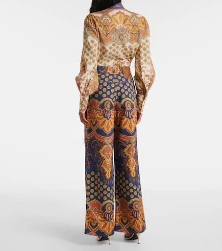 Valentino Voyage Imaginaire wide-leg jeans 3