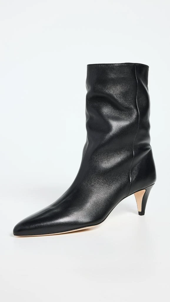 by FAR Lysander Black Lamb Nappa Leather Booties 1
