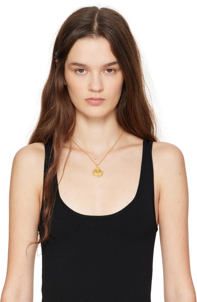Alighieri Gold 'The Reader of the Sea' Necklace