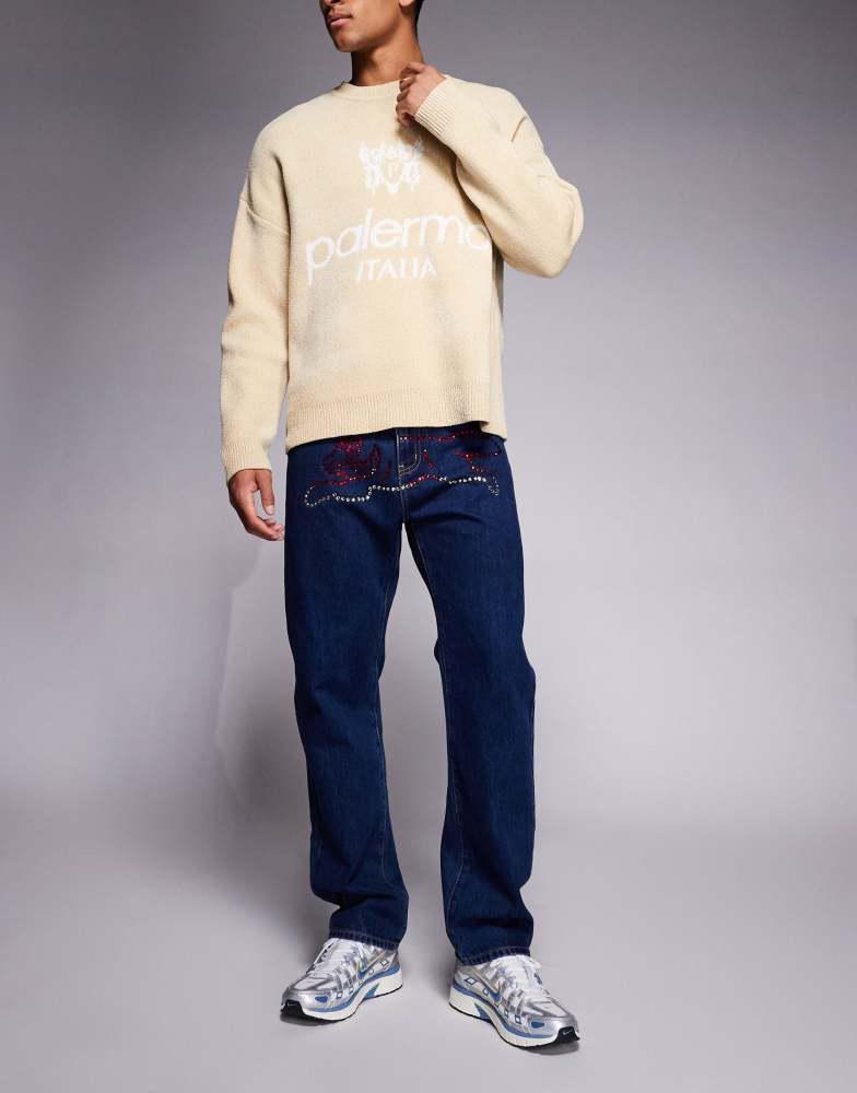 Icecream ICECREAM Running Dog Denim Jeans - Pants - BeyondStyle