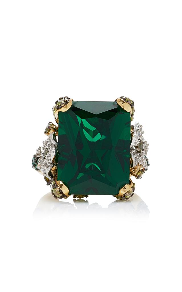 Anabela Chan Anabela Chan - Cinderella 18K Yellow Gold Emerald Ring - Yellow - US 6 - Moda Operandi - Gifts For Her