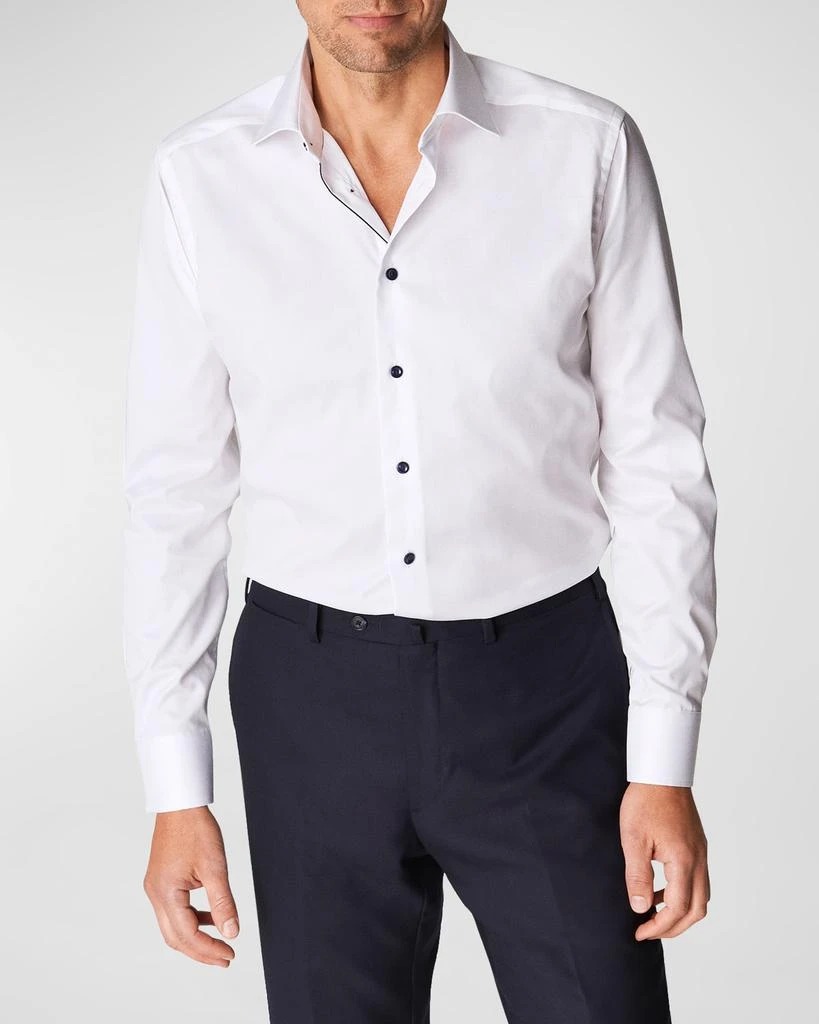 Eton Men's Slim Fit Twill Dress Shirt 1