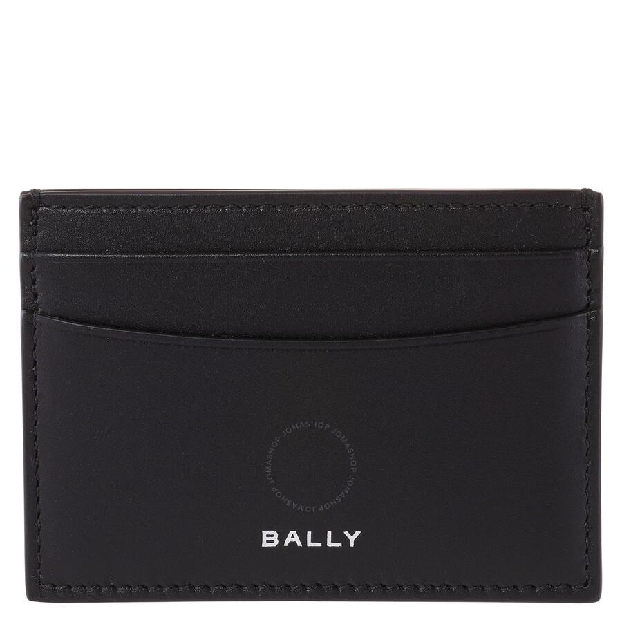 Bally Logo-Print Leather Card Case