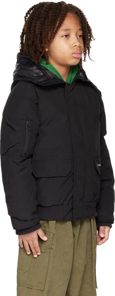 Canada Goose Kids Black Chilliwack Down Bomber Jacket 2