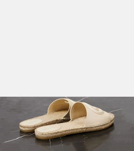 Gucci Gucci Cut leather espadrilles slides 2