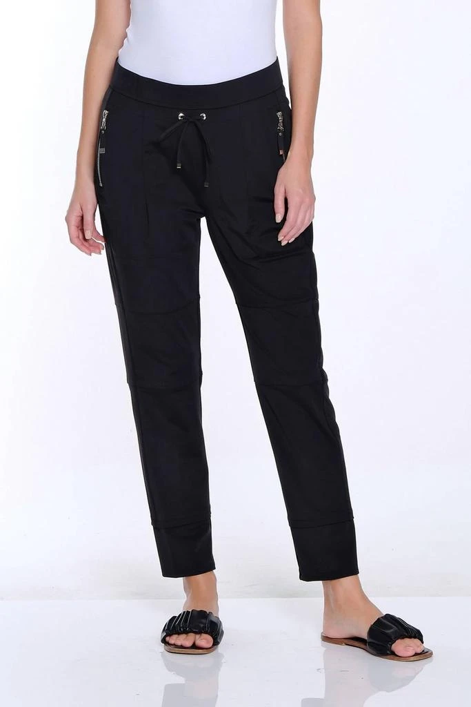 Multiples Multiples - Stretch Knit Jogger Ankle Pant