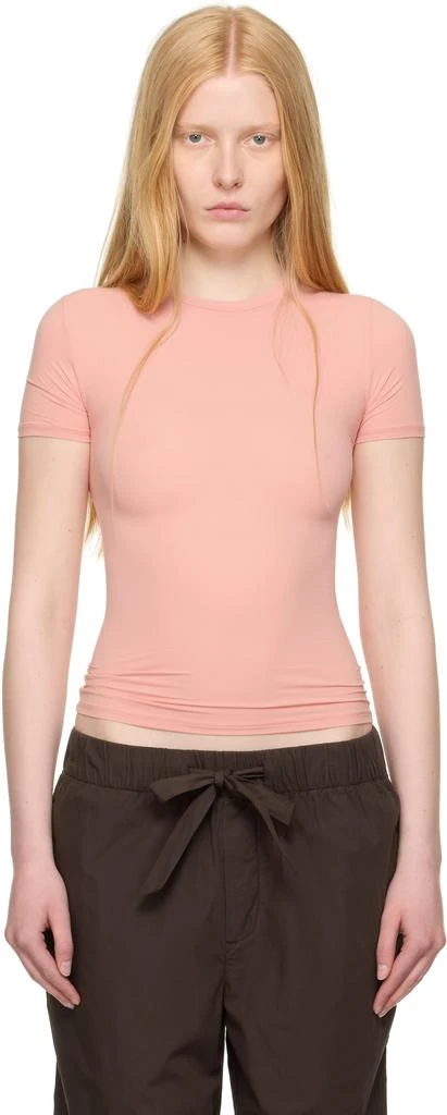 SKIMS Pink Fits Everybody T-shirt 1