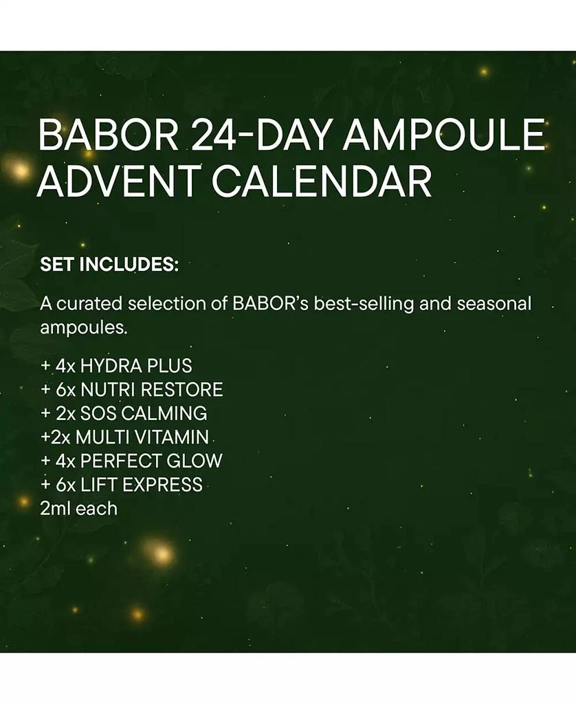 BABOR 24-Pc. Advent Calendar Ampoule Set 7
