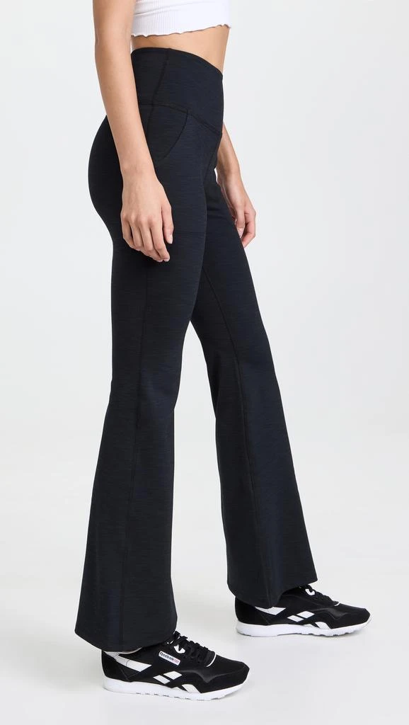 Beyond Yoga Heather Rib All Day Flare Pants 3